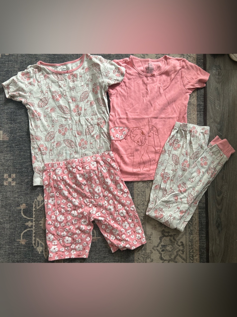 Carter's Light Pink Girls Tank Top